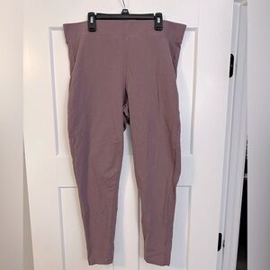 Torrid Mauve Leggings High-Waisted Slim Fit - Size 2x